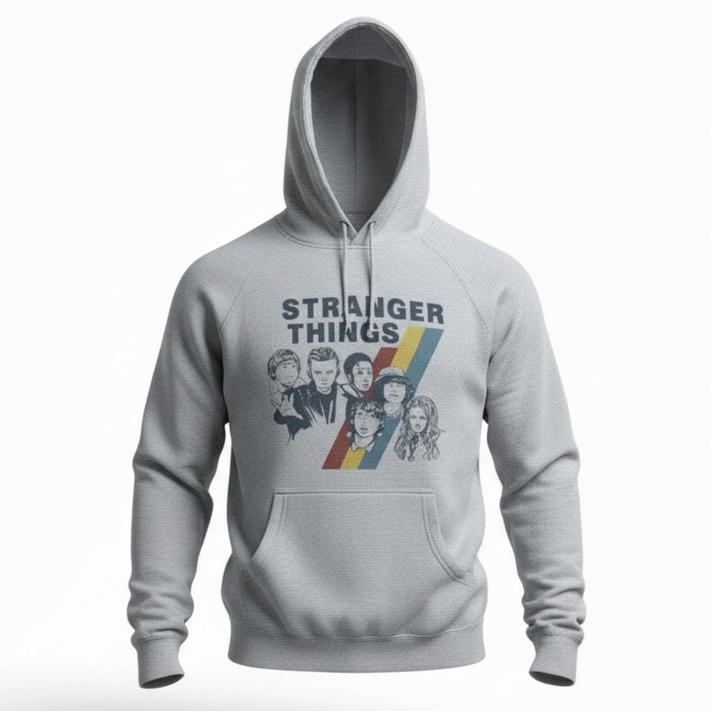 Stranger Things Unisex Graphic Hoodie - XL